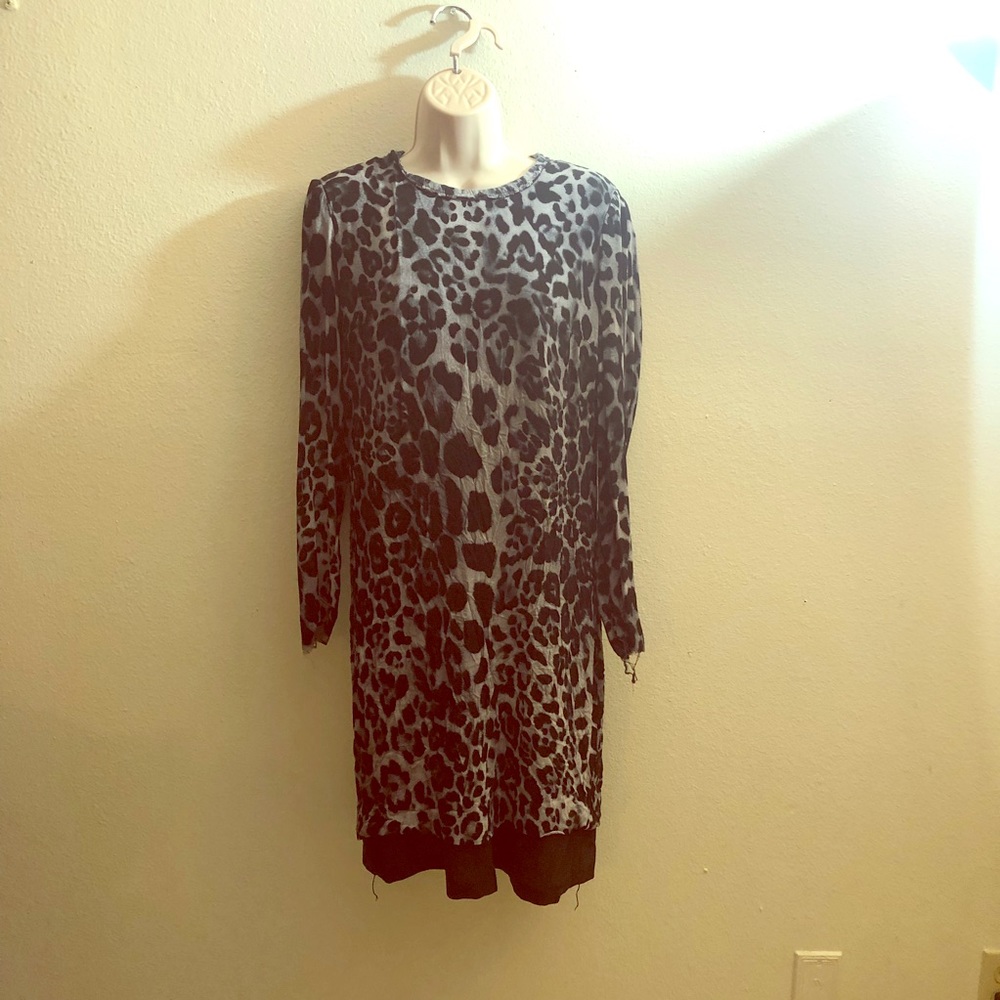 Leopard print dress